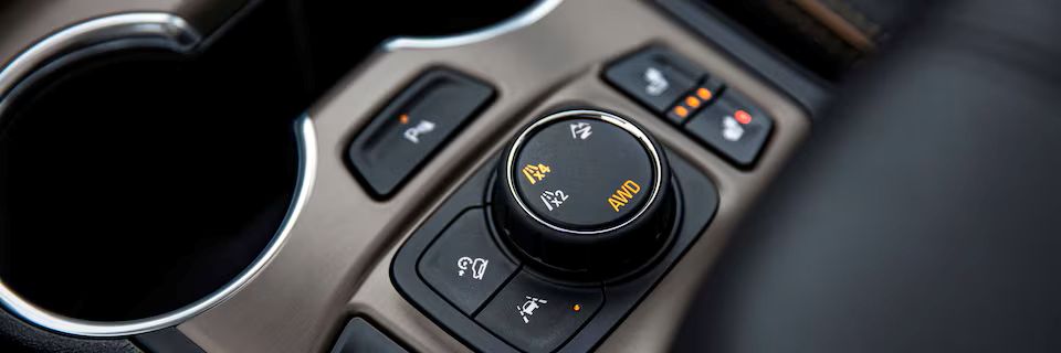 GMC drive mode dial