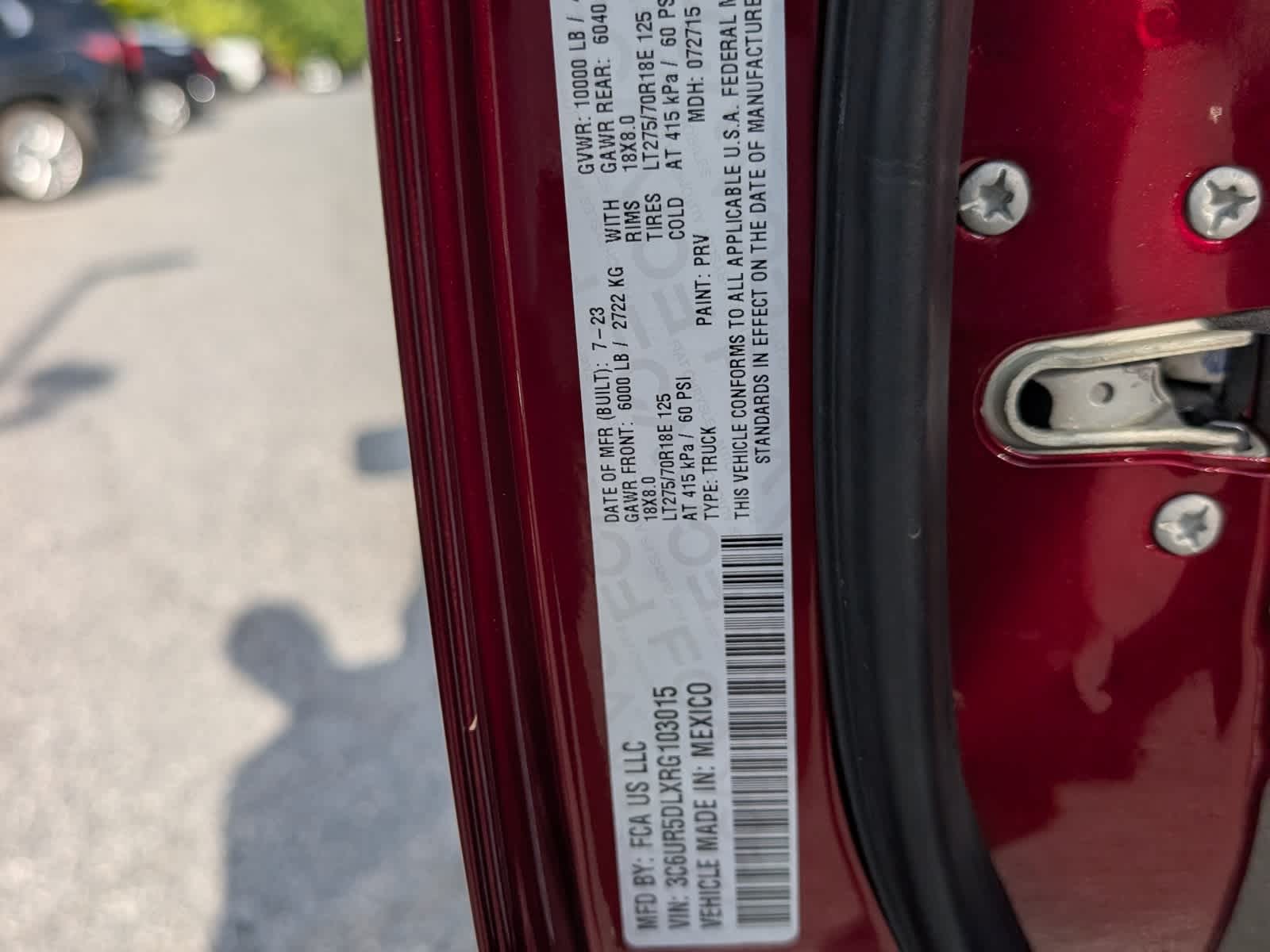 2024 RAM 2500 Big Horn Crew Cab 4x4 6'4" Box