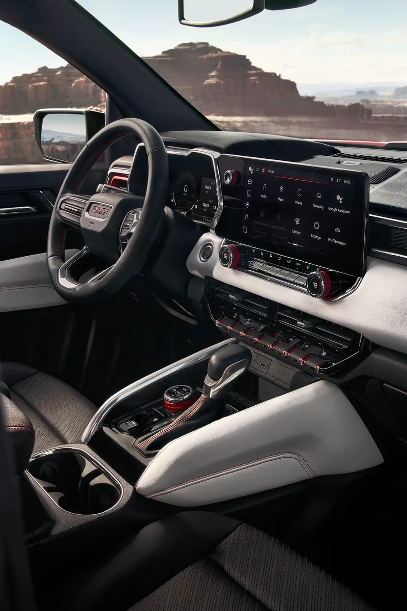 2026 GMC Canyon infotainment system at Anderson Buick GMC in COCKEYSVILLE MD