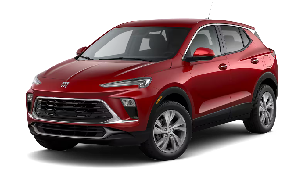 REd Buick Encore GX.