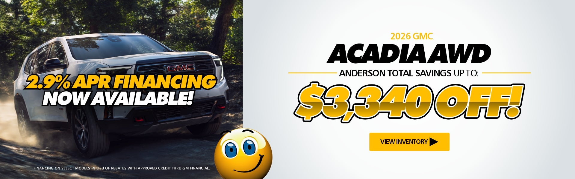2026 GMC Acadia AWD