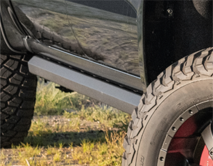 Power Running Boards with rock sliders