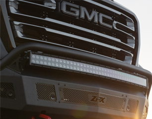 Color Match Bumper With 20' LED Light Bar