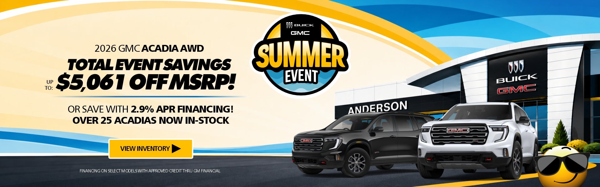 New 2026 GMC Acadia