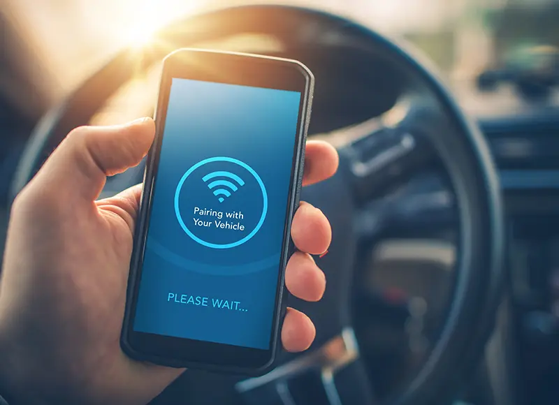 Phone pairing to car through Bluetooth- Anderson Buick GMC in COCKEYSVILLE MD